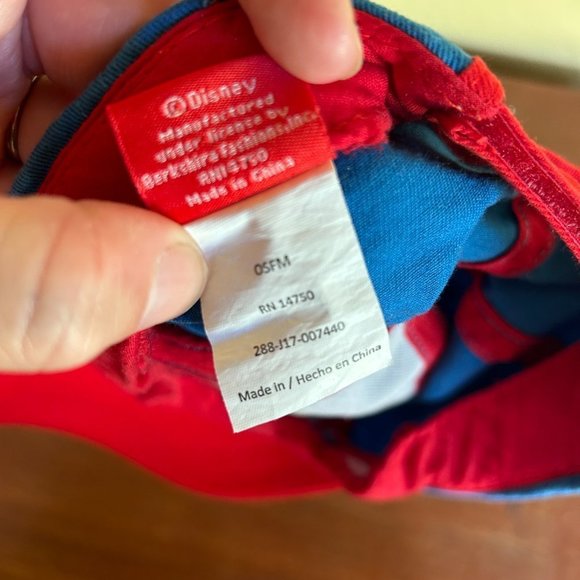 Disney One Size Fits Most Mickey Mouse Baseball Hat With Ears Sunglasses (1393) - Picture 8 of 8